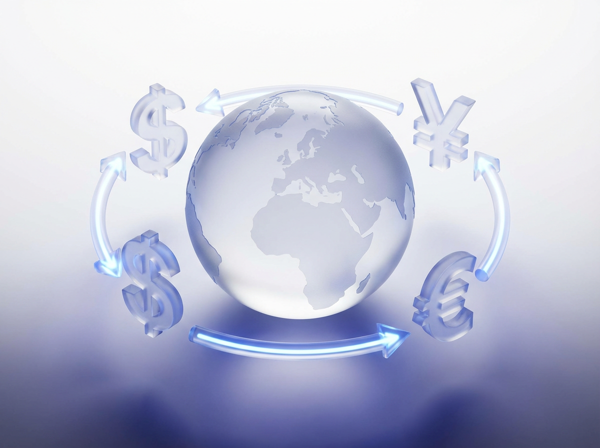 Currency Converter - premium branded illustration