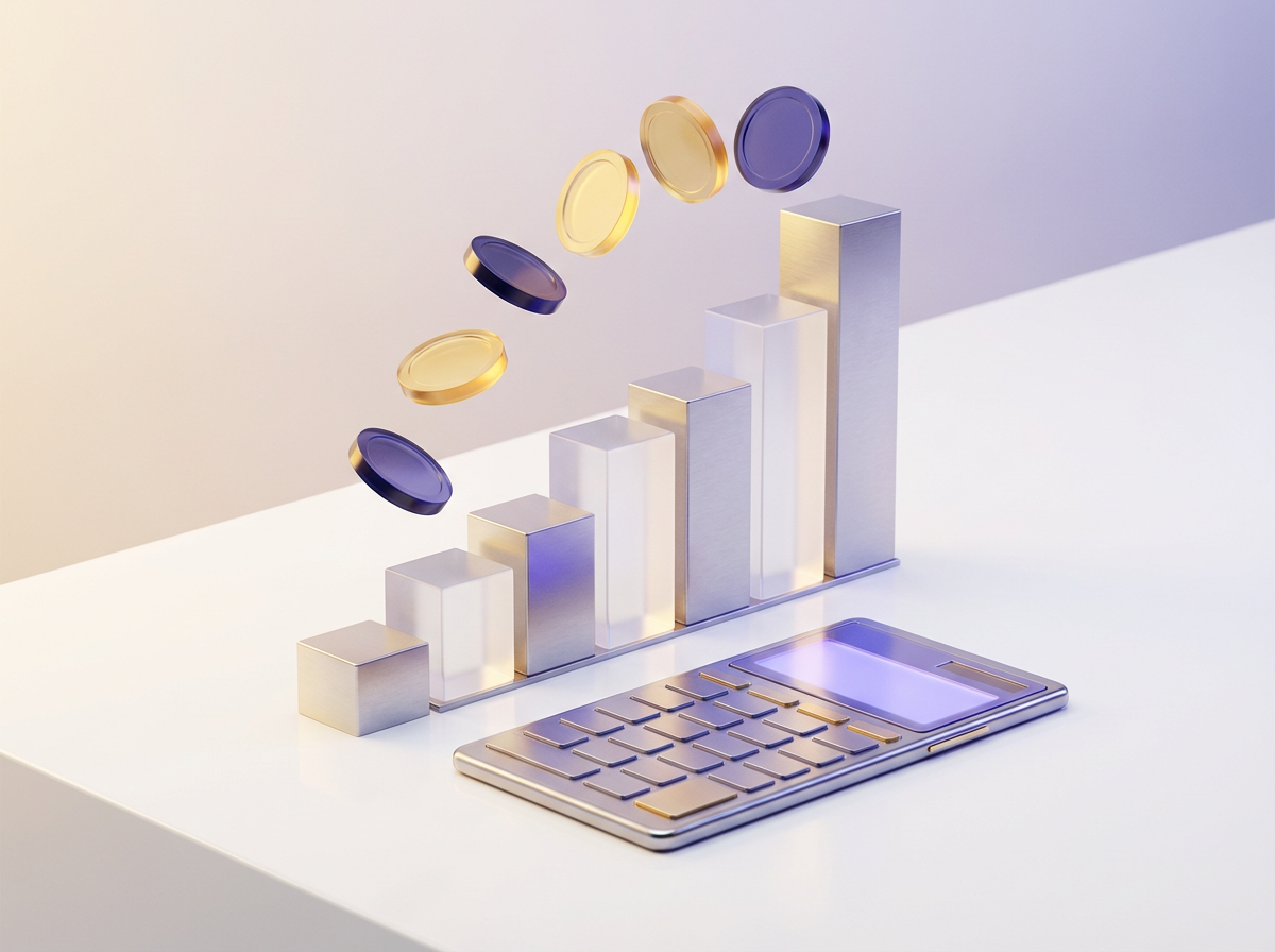 Loan Calculator - premium branded illustration